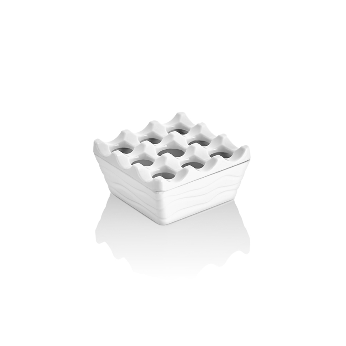 Cendrier-carre-avec-couvercle-en-melamine-blanche